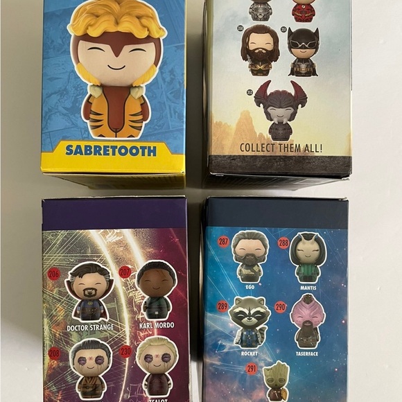 Funko Dorbz lot of 4- Exclusions-Karl Mordo, Cyborg, Sabretooh, and Ego.New! - Picture 7 of 9